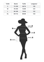 Robe Longue Jupe Fleurie - Vignette | Dame Fleur