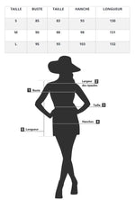 Robe Longue Rouge Fleurie Dos Nu - Vignette | Dame Fleur