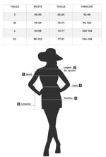 Robe Longue Verte Fleurs Blanches - Vignette | Dame Fleur