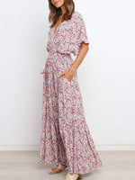 Robe Maxi Fleurs - Vignette | Dame Fleur