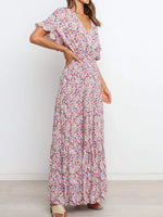 Robe Maxi Fleurs - Vignette | Dame Fleur