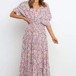 Robe Maxi Fleurs - Vignette | Dame Fleur