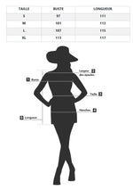 Robe Mi-Longue Fleurie Manches Courtes - Vignette | Dame Fleur