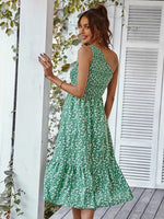 Robe Midi Fleurie - Vignette | Dame Fleur