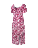 Robe Midi Fleurie Femme - Vignette | Dame Fleur