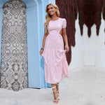 Robe Mousseline Fleurie - Vignette | Dame Fleur