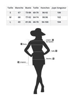 Robe Noire Fleurie - Vignette | Dame Fleur