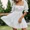 Robe Patineuse Fleurie Mariage | Dame Fleur