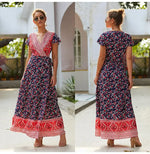 Robe Portefeuille Bohème - Vignette | Dame Fleur