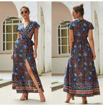 Robe Portefeuille Bohème - Vignette | Dame Fleur