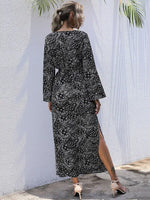 Robe Portefeuille Hiver - Vignette | Dame Fleur