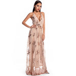 Robe Soirée Mariage Fleurs - Vignette | Dame Fleur