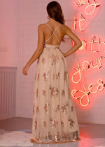 Robe Soirée Mariage Fleurs - Vignette | Dame Fleur