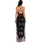 Robe Soirée Mariage Fleurs - Vignette | Dame Fleur