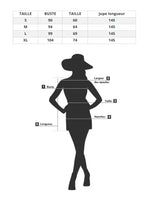 Robe Soirée Mariage Fleurs - Vignette | Dame Fleur