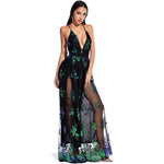 Robe Soirée Mariage Fleurs - Vignette | Dame Fleur