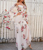 Robe Témoin de Mariage Fleurie - Vignette | Dame Fleur