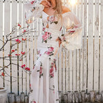 Robe Témoin de Mariage Fleurie - Vignette | Dame Fleur