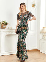 Robe Traditionnelle Fleurie - Vignette | Dame Fleur