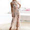 Robe Transparente à Fleurs | Dame Fleur