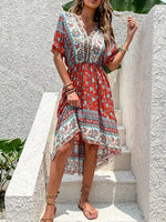 Robe Trapèze Fleurie - Vignette | Dame Fleur