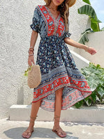 Robe Trapèze Fleurie - Vignette | Dame Fleur