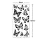 Tatouage Temporaire Noire – Rose Pivoine Papillon | Dame