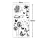 Tatouage Temporaire Noire – Rose Pivoine Papillon | Dame