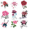 Tatouages Éphémères Fleur et Papillon – Pack 10 à 50 pièces