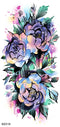 Tatouages Temporaires Fleur pour Femmes - 3D | Dame Fleur