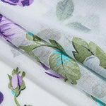 Voilage Fleurs Violettes - Vignette | Dame Fleur