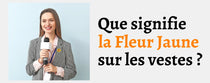Que Signifie la Fleur Jaune sur les Vestes ?