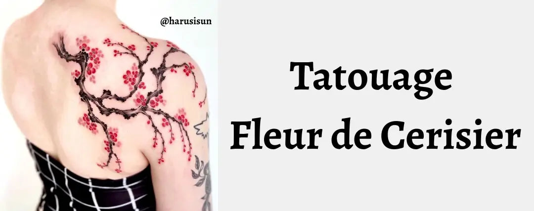 Tatouage Fleur de Cerisier : Signification et Exemples