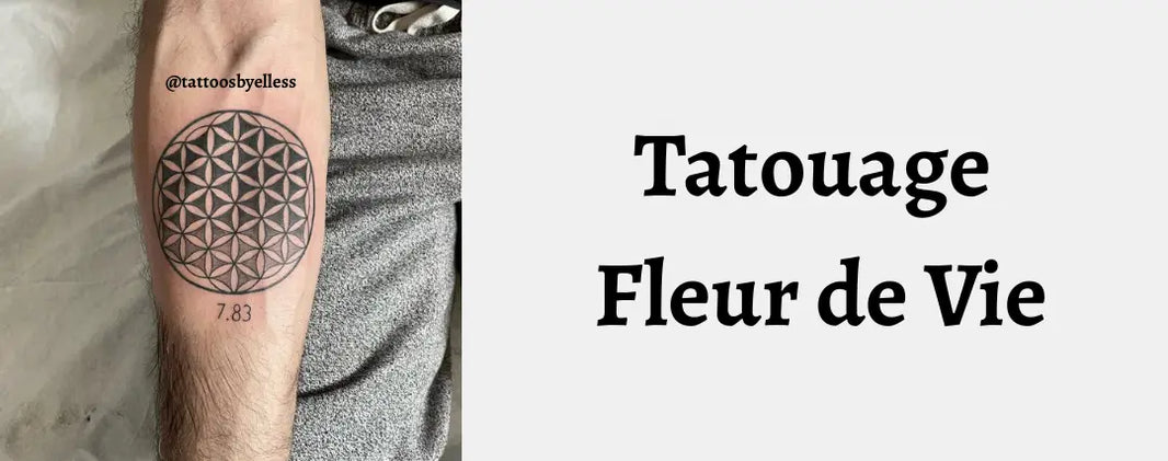 Tatouage Fleur de Vie : Signification et Exemples