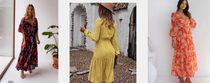 Les tendances robes fleuries printemps-été