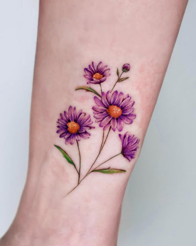 Fleur de Naissance Tatouage: Significations et Idées mois