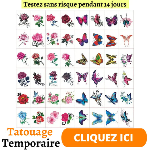 Tatouage Papillon Fleur: Signification et Exemples