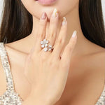 Bague Fleur Longue - Vignette | Dame Fleur