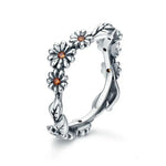 Bague Fleur Marguerite en Argent - Vignette | Dame Fleur
