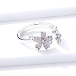 Bague Fleur Moderne - Vignette | Dame Fleur