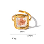 Bague Fleur Naturelle - Vignette | Dame Fleur