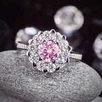 Bague Fleur Pierre Précieuse - Vignette | Dame Fleur