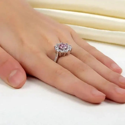 Bague Fleur Pierre Précieuse | Dame Fleur
