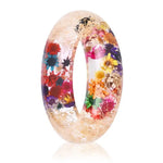 Bague Fleur Printanière (Résine) - Vignette | Dame Fleur