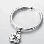 Bague Fleur Trèfle en Argent - Vignette | Dame Fleur