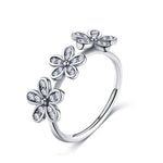 Bague Fleur Triple Fleurs - Vignette | Dame Fleur