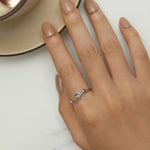 Bague Fleur Tulipe (Argent) - Vignette | Dame Fleur