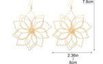 Boucles d'Oreilles en Forme de Fleur - Vignette | Dame Fleur