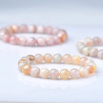 Bracelet Agate Fleur de Cerisier - Vignette | Dame Fleur
