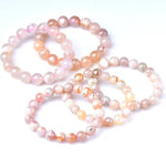 Bracelet Agate Fleur de Cerisier - Vignette | Dame Fleur